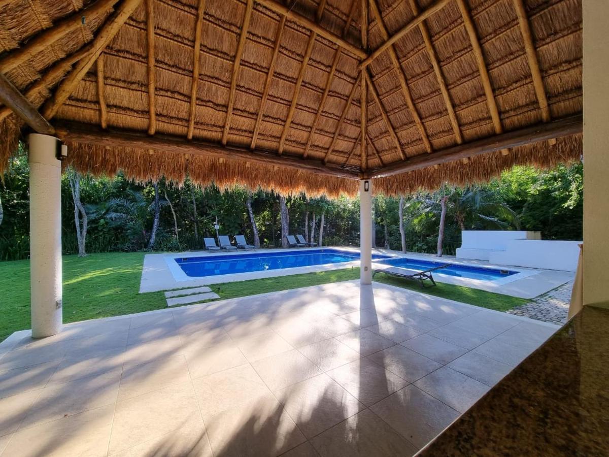 Beautiful House In Playacar 4 Bedrooms Beach Tennis Ac Плая дел Кармен Екстериор снимка