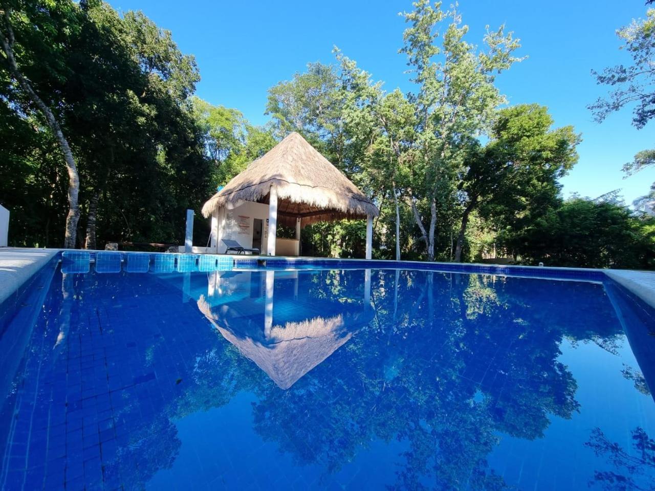 Beautiful House In Playacar 4 Bedrooms Beach Tennis Ac Плая дел Кармен Екстериор снимка